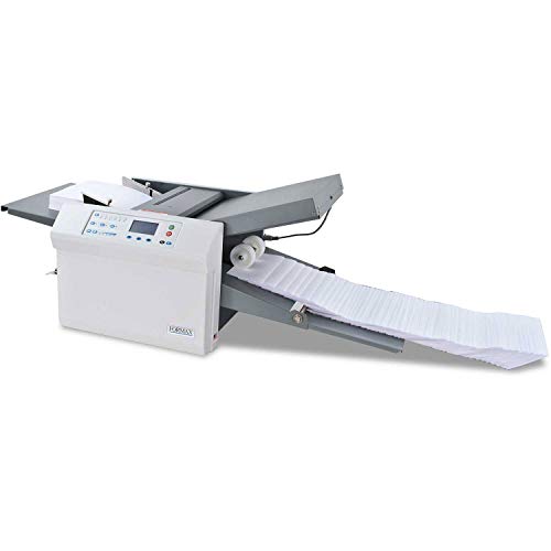 FD382 Automatic Paper Folding Machine with Adj. Stacker Wheels by Formax – Plastic, Gray, Model FD 386