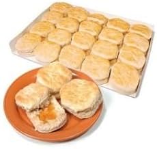 Bridgford Honey Whole Wheat Biscuit, 1.25 Ounce -- 105 per case.