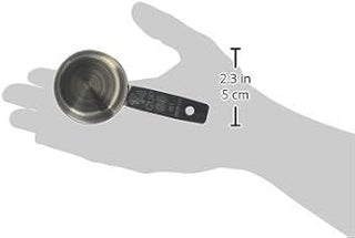 Tablecraft Measuring Cup, 1/4 Cup, Stainless Steel