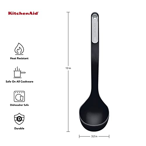KitchenAid 13 inches / Black / Traditional Ladles