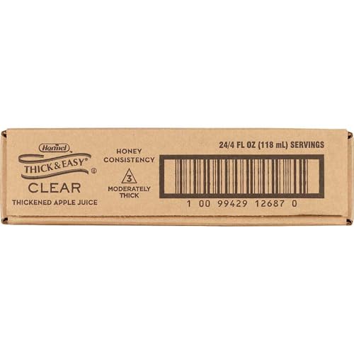 Thick & Easy Apple / 4 Fl Oz (Pack of 24) / Honey Iced Tea