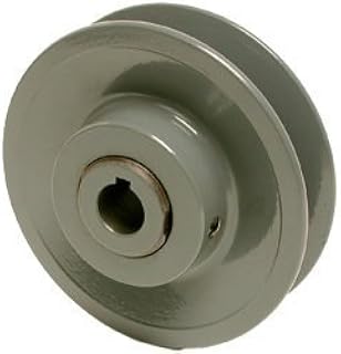 Dial 1/2 in. H x 3-1/2 in. W Cast Iron Gray Variable Motor Pulley