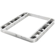 Aluminum Pallet Dolly with Tilt Rollers by Global Industrial – Aluminum, Silver, Model 800501