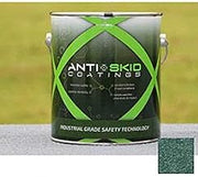 Chemsol 2500-GR-GL Nonslip Coating, Extremely Durable Antislip Paint, Green, 1 Gal.