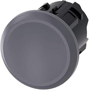 SIEMENS 3SU19300FA800AA0 Sealing Plug, Silver, Plastic, IP66, IP67, IP69K Protection Rating, Matte Metal, 22mm, Gray