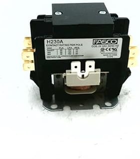 Fasco Motors H230A - 24V 30A 2Pole Contactor
