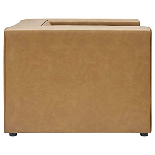 Modway Tan / Contemporary / Armchair Chairs