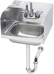 Krowne Metal HS-5L Hand Sink with Side Splashguards