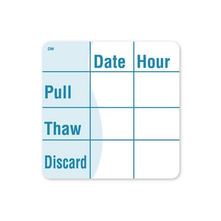DissolveMark 2 in x 2 in Pull/Thaw/Discard Label by DayMark – Model 112441