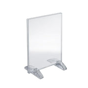 Azar Displays 8.5 in x 11 in Vertical or Horizontal / Clear / 1 Store Sign Holders