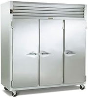 Traulsen G-Series G30010 Solid Door 3-Section Refrigerator