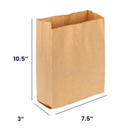Hospeco 1 Count (Pack of 500) / Brown / Bag Biohazard Waste Disposal Bags