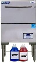 DELTA HT-E-SEER-T Stand Alone/Floor Model (20) Racks/Hour, High Temp ENERGY STAR® Straight In Glasswasher (Choose Connection)