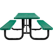 Global Industrial Green / Industrial / 96D x 62W x 29.5H in Picnic Tables