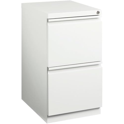 Hirsh Industries White / Modern / One Size Mobile File Cabinets