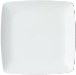 HIC Harold Import Co. Nt123 Square Bread & Butter Plate, Porcelain, 6-1/2" NT123-HIC