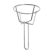 Replacement Wire Floor Stand Twist Tie Cup Frame by HUBERT – Steel, Black, Model WCH0103