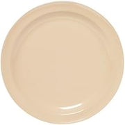 Yanco Nessico Collection Melamine 9", Round Dinner Plate TAN Box of 24