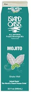 ISLAND OASIS Beverage Mix 32 oz--Pack of 12 (Mojito)