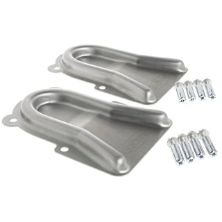 Metal 28-200 Caster Positioning Chocks (Pack of 2) by Krowne – Metal, silver, Pack of 2, Model Krowne Metal