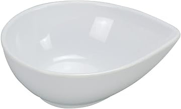 Yanco RM-708 Rome Water Drop Shape Bowl White - 26 oz - Pack of 48