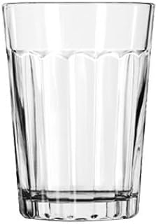 Libbey Glass 15640 Clear 8-1/2 Oz. Paneled Juice Glass-15640