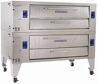 Bakers Pride Y-602 Gas Double Deck 60"W x 36"D Pizza Oven