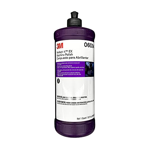 3M 1 Quart / White / 1 Chrome & Metal Polishes