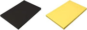 Prang Construction Paper Bundle, Black 12" x 18" 100 Sheets and Yellow 12" x 18" 100 Sheets