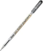 Gel Roller for Fabric, Black, Pack of 12