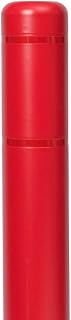 BollardGard 7" x 52" Bollard Cover Red - Innoplast (Red red Tape)
