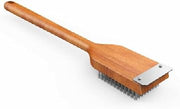 Mr. Bar-B-Q 60318Y Oversized Grill Brush, Stainless Steel Bristles, Wood Handle - Quantity 1