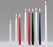 Hollowick Select Wax Taper Candle - TP10R-12DZ