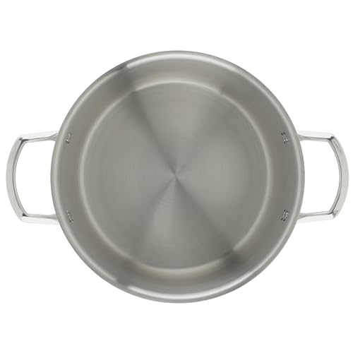 Winco 8 Quarts / Stock Pot TriPly / Silver Stockpots