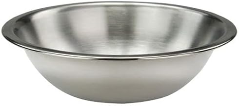 Generic Stainless Steel Mixing Bowl, 3/4 Qt, Modern, Contemporary, Round, Forged, 6.5 Inches, Dishwasher Safe