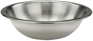 Generic Stainless Steel Mixing Bowl, 3/4 Qt, Modern, Contemporary, Round, Forged, 6.5 Inches, Dishwasher Safe