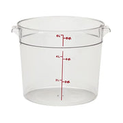 Cambro 6 Quart / Clear / 5.7 liters Containers