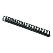 Plastic Comb Binding Spines by Fellowes – 1 Inch, 200.0 pages, Plastic, Black, Model 52328