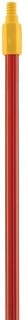 Quickie Bulldozer 60-Inch Replacement Steel Handle with Ferrule, 12-Pack
