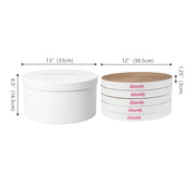 THE LICKER STORE White / 12" / Modern;Mid-Century;Classic;Transitional;Traditional;Cottage;Casual Scratching Pads