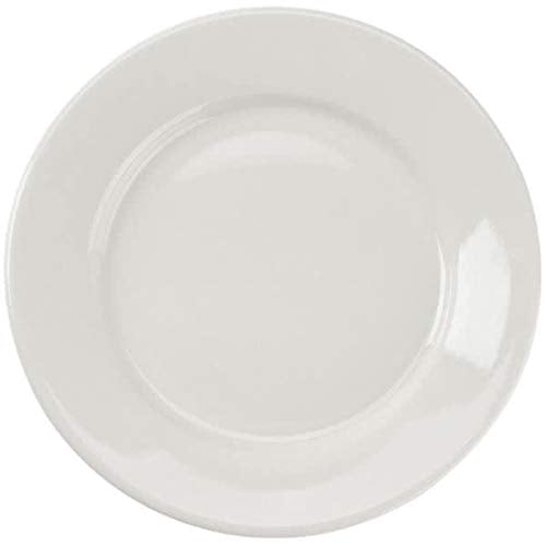 Recovery Plate by Yanco – Large, Bone China, American White, Pack of 24, Model RE-8