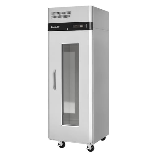 Turbo Air (1) Door Glass / Stainless Steel / 23.0 cubic_feet Upright Freezers