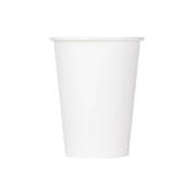 [1000 ct] 12oz Disposable Paper Cold Cups for Iced Tea by Karat – 12 Ounces, Paper, White, Model C-KCP12W