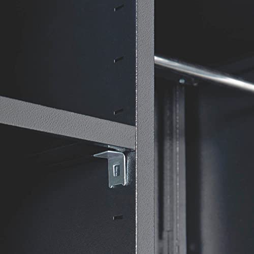 Global Industrial Black / 36" W x 18" D x 72" H / Industrial Storage Lockers