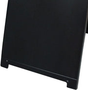 Signicade Curb Sign/A-Frame 24x36" Color:Black by Plasticade – 24x36 inches, Plastic, Black, Model sd-130NS-BK