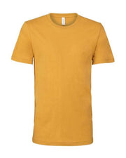 Bella + Canvas Medium / Mustard / Airlume Cotton Crew Tee T-Shirts