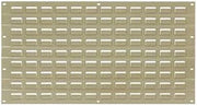 Louvered Wall Panel, 18x19, Tan - Lot of 4