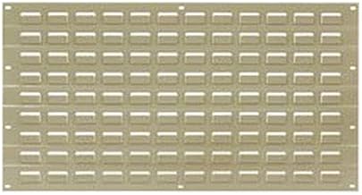 Louvered Wall Panel, 18x19, Tan - Lot of 4