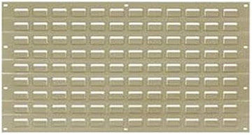 Louvered Wall Panel, 18x19, Tan - Lot of 4