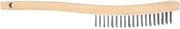 DEWALT DW49706 Row Ang Handle Stainles Wire brush, 3-Inch X 14-Inch